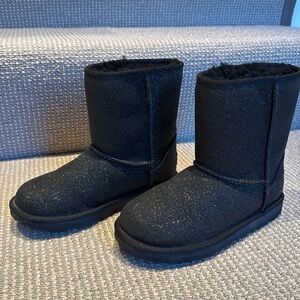 UGG Kids Boots in Sparkly Black